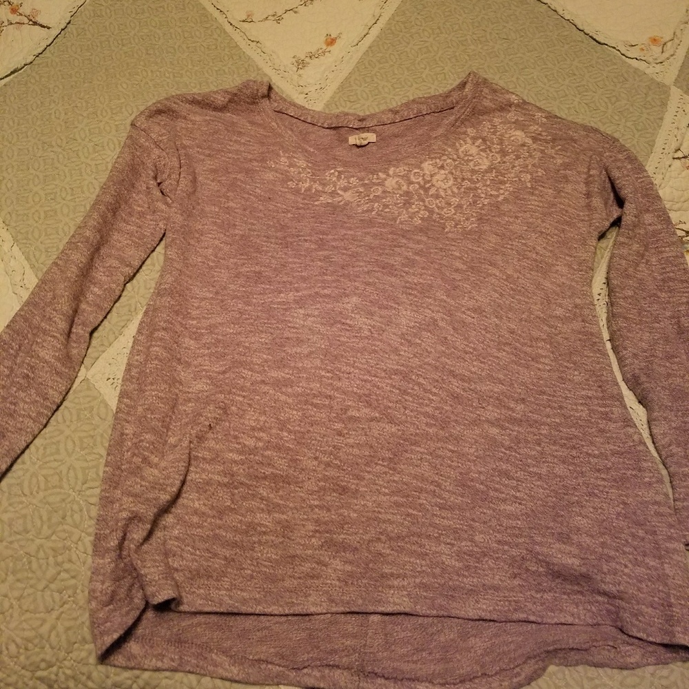 Grey long sleve